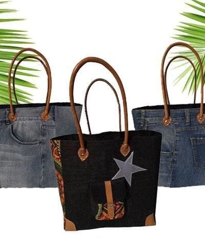 CABAS EN JEANS RECYCLE