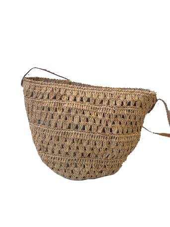 Sac deals raphia bandouliere