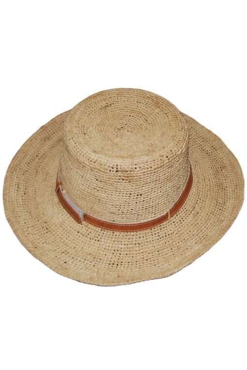 CHAPEAU EN RAPHIA CAPELINE CP-01NT<strong><span style="color: #ff0000;">RUPTURE DE STOCK </span></strong>