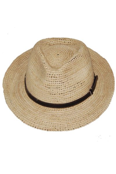 CHAPEAU EN RAPHIA BR-NAT<strong><span style="color: #ff0000;">RUPTURE DE STOCK </span></strong>