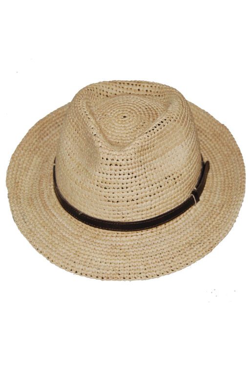 CHAPEAU EN RAPHIA BR-NAT<strong><span style="color: #ff0000;">RUPTURE DE STOCK </span></strong>