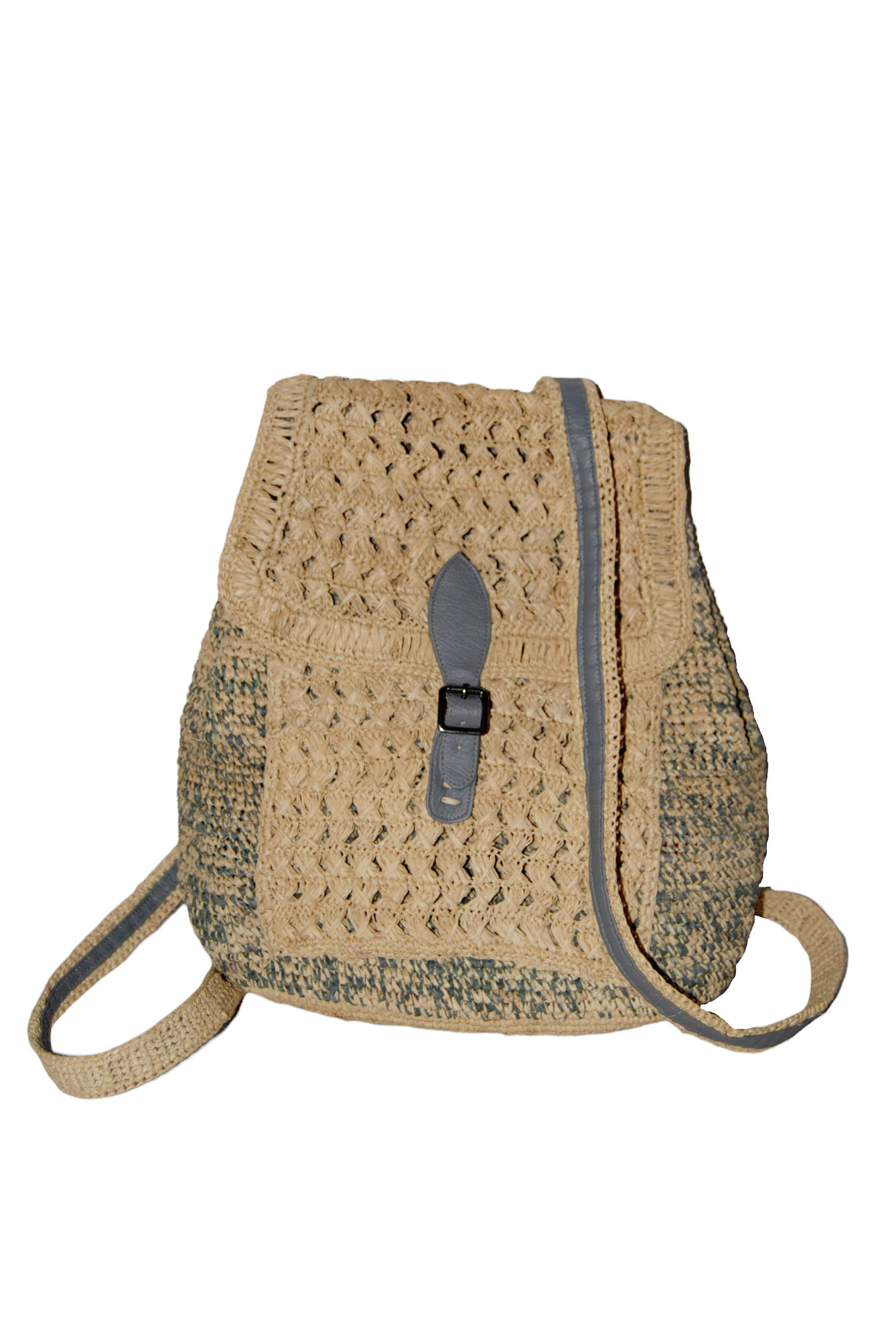 Sac a dos rafia sale