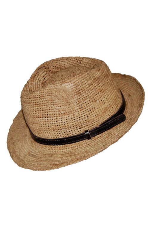 CHAPEAU EN RAPHIA BR-TH01<strong><span style="color: #ff0000;">RUPTURE DE STOCK </span></strong> – Image 2