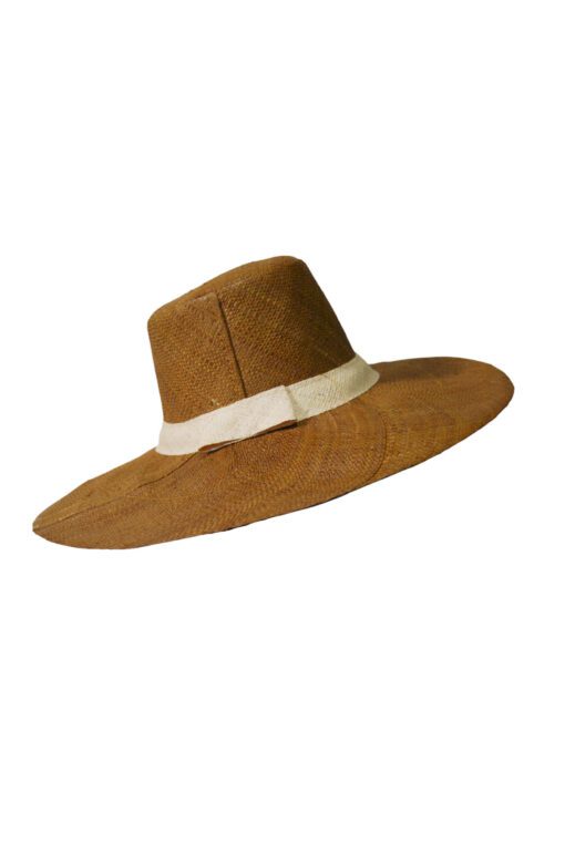 Chapeau en raphia  Demi-CAPELINE RB-002TA