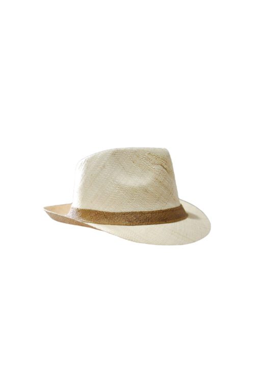 Chapeau Borsalino en Raphia RB-003Nat – Image 2