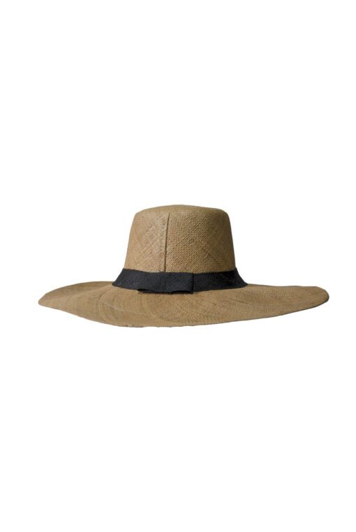 Chapeau en raphia  Demi-CAPELINE RB-003TH – Image 2