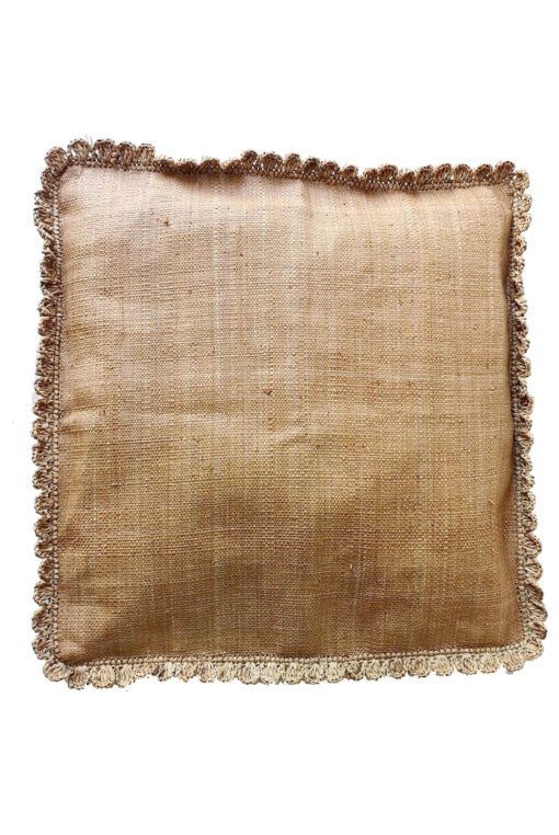 Coussin en raphia Tsiry RB-002