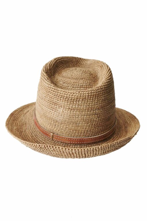 CHAPEAU EN RAPHIA BR-TH03<strong><span style="color: #ff0000;">RUPTURE DE STOCK </span></strong> – Image 3