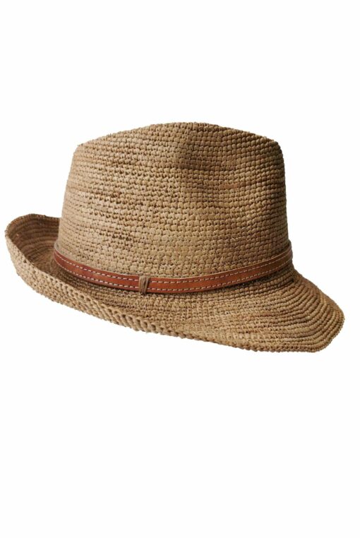 CHAPEAU EN RAPHIA BR-TH03<strong><span style="color: #ff0000;">RUPTURE DE STOCK </span></strong> – Image 2