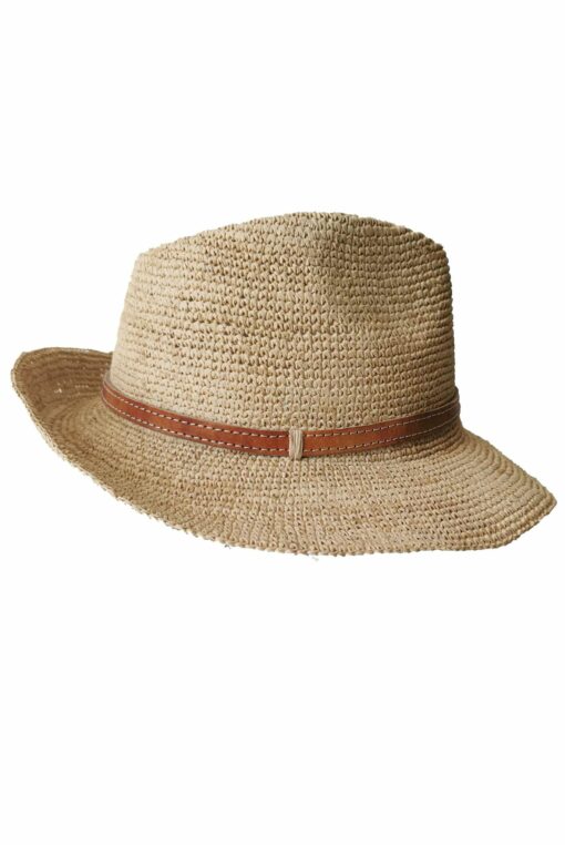 CHAPEAU EN RAPHIA BR-NAT003<strong><span style="color: #ff0000;">RUPTURE DE STOCK </span></strong> – Image 2