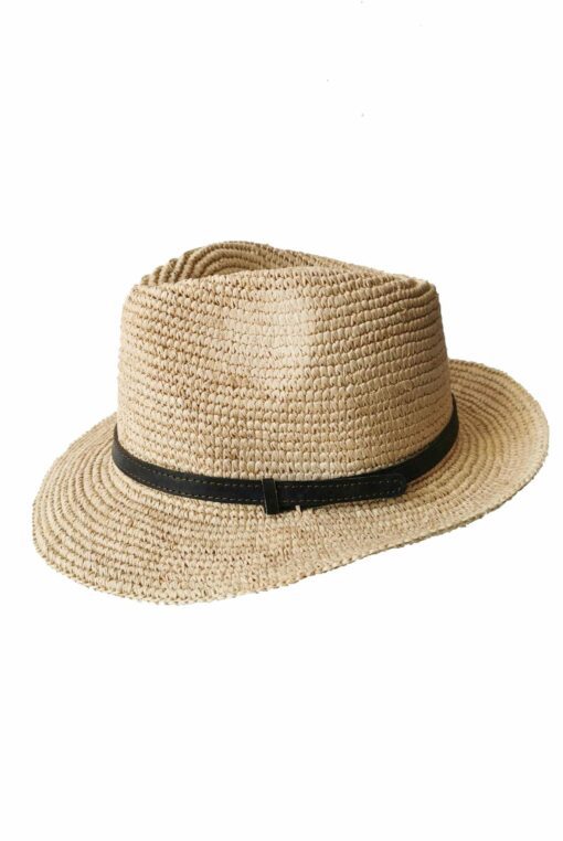 CHAPEAU EN RAPHIA BR-NAT002<strong><span style="color: #ff0000;">RUPTURE DE STOCK </span></strong> – Image 3
