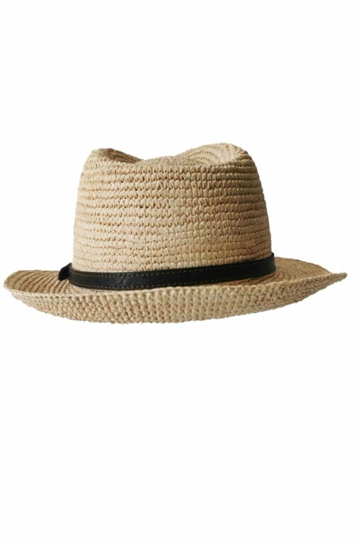 CHAPEAU EN RAPHIA BR-NAT002<strong><span style="color: #ff0000;">RUPTURE DE STOCK </span></strong> – Image 2