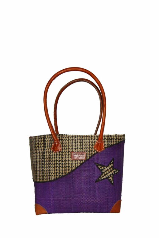 CABAS RAPHIA Étoile CRE-VL001 <B> Petit Modèle  </B>