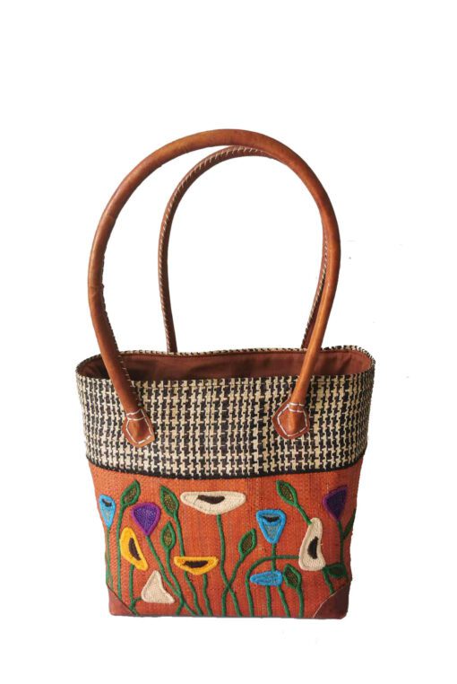 CABAS RAPHIA LICOT 002-CR <B> Moyen Modèle </B>