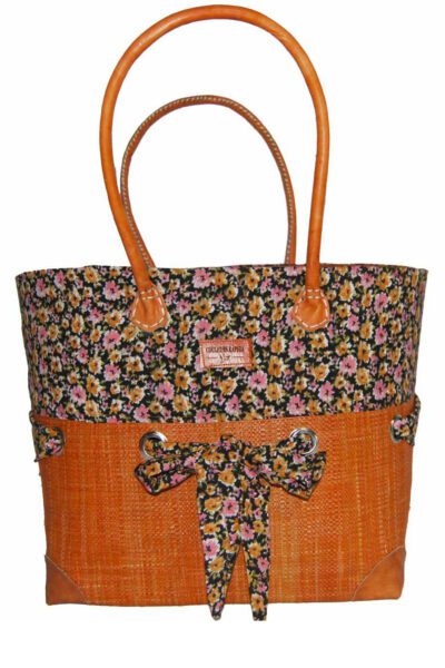 Cabas RAPHIA & TISSUS | Couleurs Raphia Sac et articles de mode en raphia