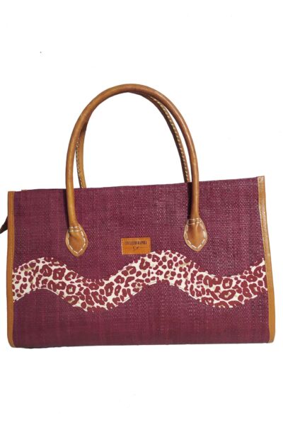 SAC RAPHIA  ONDULÉ SR-027 CR<B>  Grand  modèle </B><strong><span style="color: #28a745;">"PROMOTION %"</span></strong>