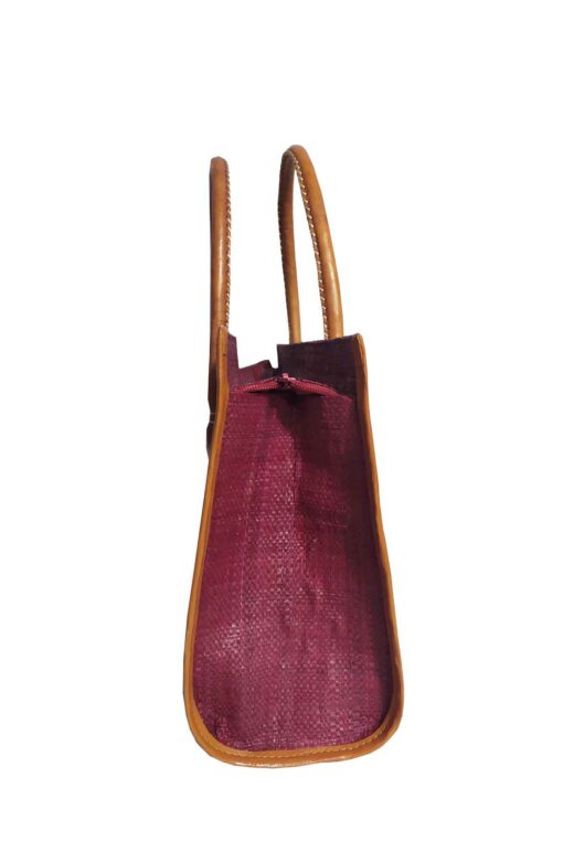SAC RAPHIA  ONDULÉ SR-027 CR<B>  Grand  modèle </B> – Image 2