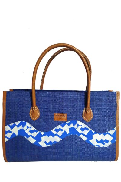 SAC RAPHIA ONDULÉ SR-028 CR<B> Grand modèle </B><strong><span style="color: #28a745;">"PROMOTION %"</span></strong>