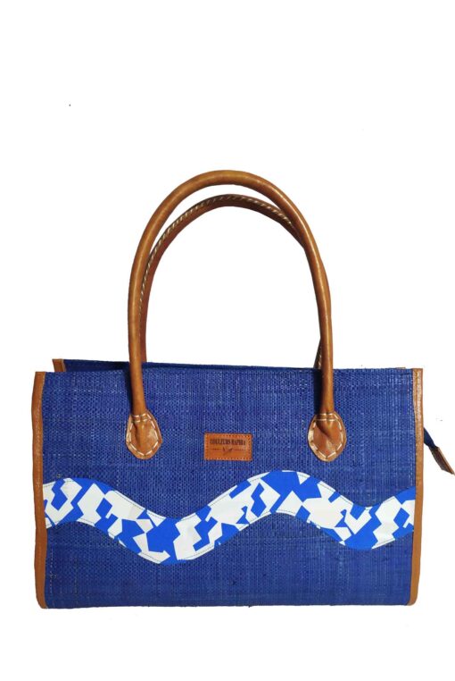 SAC RAPHIA  ONDULÉ SR-029CR<B>  Moyen  modèle </B>