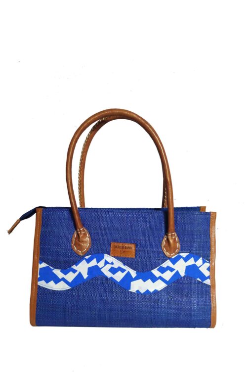 SAC RAPHIA  ONDULÉ SR-030 CR<B>  Petit  modèle </B>
