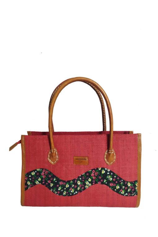 SAC RAPHIA  ONDULÉ SR-036 CR<B>  Petit  modèle </B>