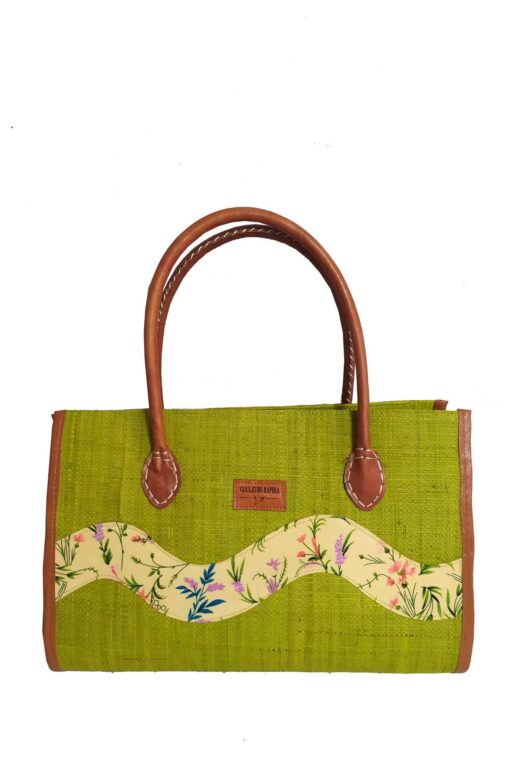 SAC RAPHIA  ONDULÉ SR-038 CR<B>  Moyen  modèle </B>