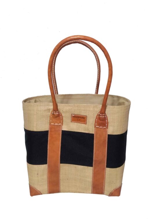 CABAS RAPHIA SYNTI CRT-010 NT <B>  Moyen modèle </B>