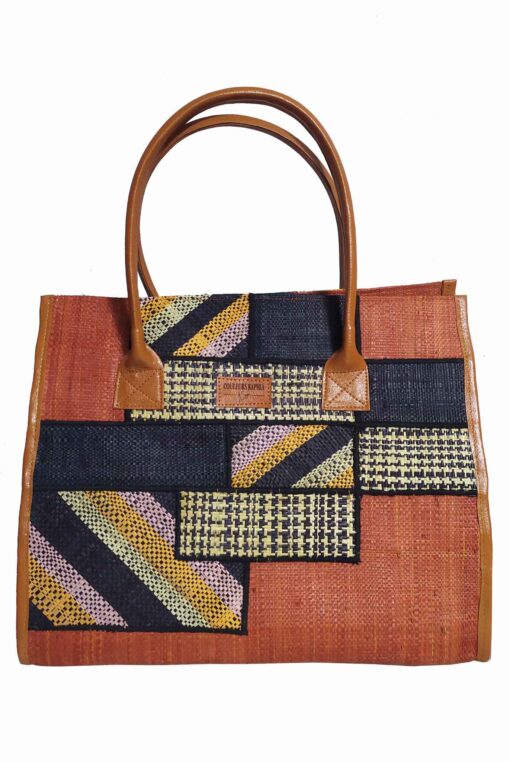 SAC RAPHIA  DIVA SR-008 CR<B>   Grand modèle </B><strong><span style="color: #ff0000;">RUPTURE DE STOCK </span></strong>