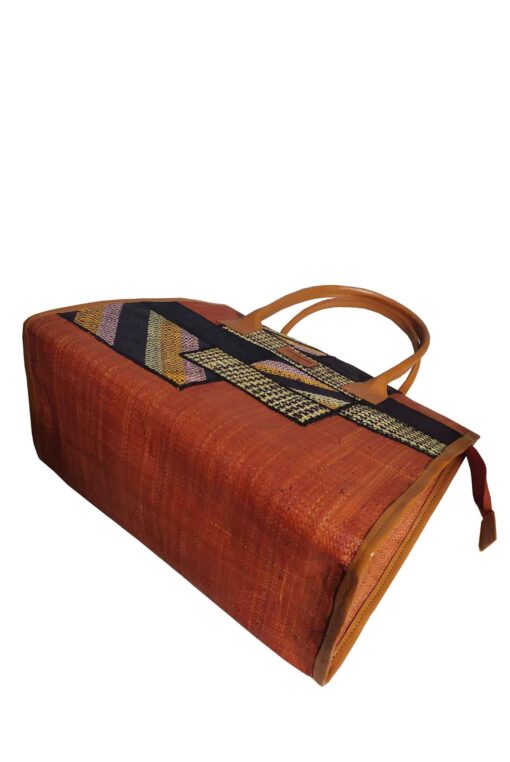 SAC RAPHIA  DIVA SR-008 CR<B>   Grand modèle </B><strong><span style="color: #ff0000;">RUPTURE DE STOCK </span></strong> – Image 3