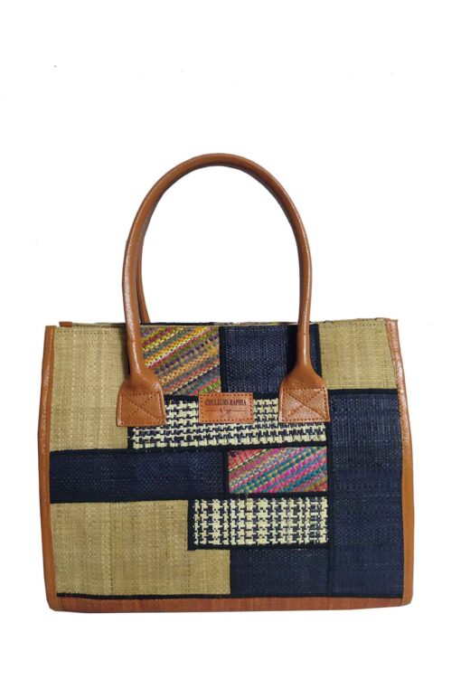 SAC RAPHIA  DIVA SR-007 CR<B>   Grand modèle </B>