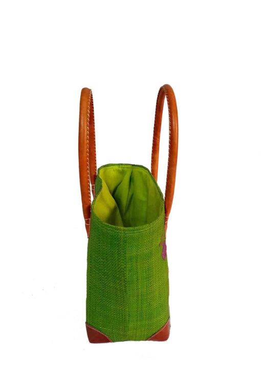 CABAS RAPHIA bicyclette 008RB-VR<B> Grand modèle   </B> – Image 2