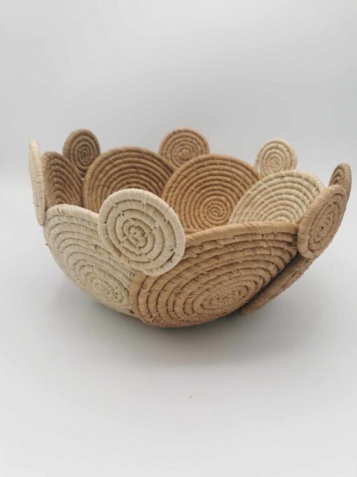 CORBEILLE  EN RAPHIA  ZINA  PF 001-RP – Image 3