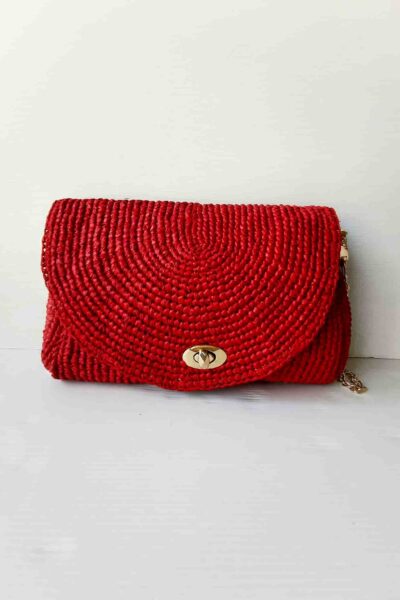 SAC ELEGANCE EN RAPHIA 001-ROU